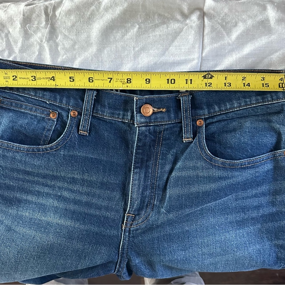 J.Crew Slim Boyfriend Jeans Womens Size 29 Medium Wash Stretch Denim - Picture 8 of 10